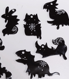 化け物キーホルダー